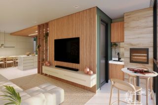 Apartamento com 1 Suíte e 2 Quartos no Centro em Balneário Piçarras