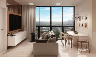 Apartamento com 1 Suíte e 2 Quartos no Centro em Balneário Piçarras