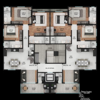 Apartamento 3 suítes no Itacolomi em Balneário Piçarras