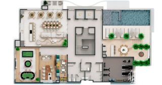 Royal Palm Residence Apartamento Com 2 Suítes no Itacolomi em Balneário Piçarras