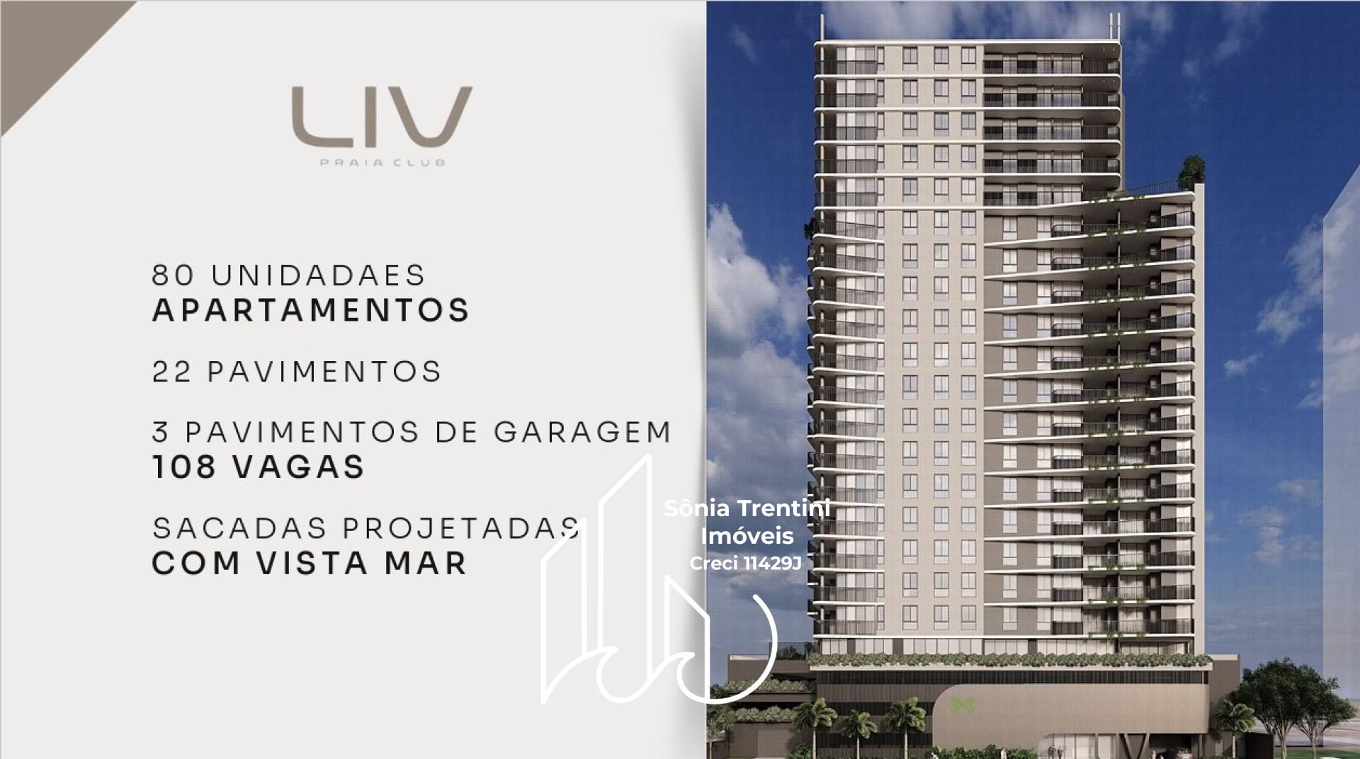 Live Praia Club - Apartamento com 2 Dormitórios  na  Armação em Penha