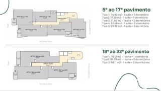 Apartamento com 3 quartos na  Armação em Penha