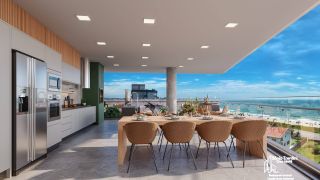 Apartamento Frente Mar com 2 Suítes no Itacolomi em Balneário Piçarras