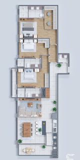 Apartamento Alto Padrão com 3 suítes no Itacolomi em Balneário Piçarras