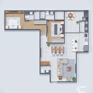 Apartamento Alto Padrão com 3 suítes no Itacolomi em Balneário Piçarras