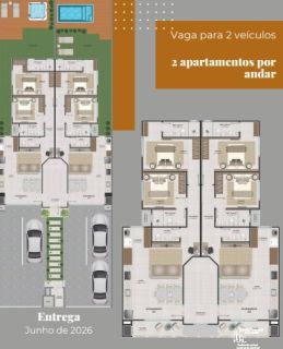 Apartamento com 2 Suítes no  Itacolomi em Balneário Piçarras