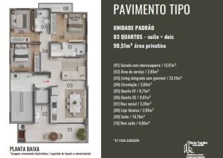 Residencial Moscato - Apartamento 3 Dormitórios no Itacolomi em Balneário Piçarras