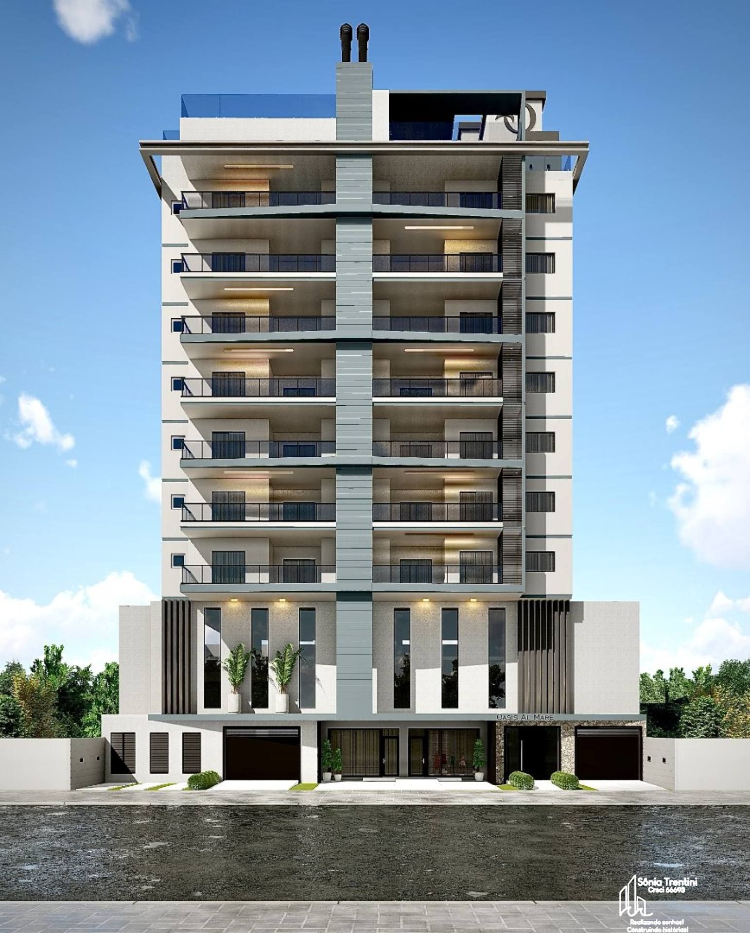 Apartamento Com 1 Suíte e 1 Dormitório na Meia Praia em Navegantes