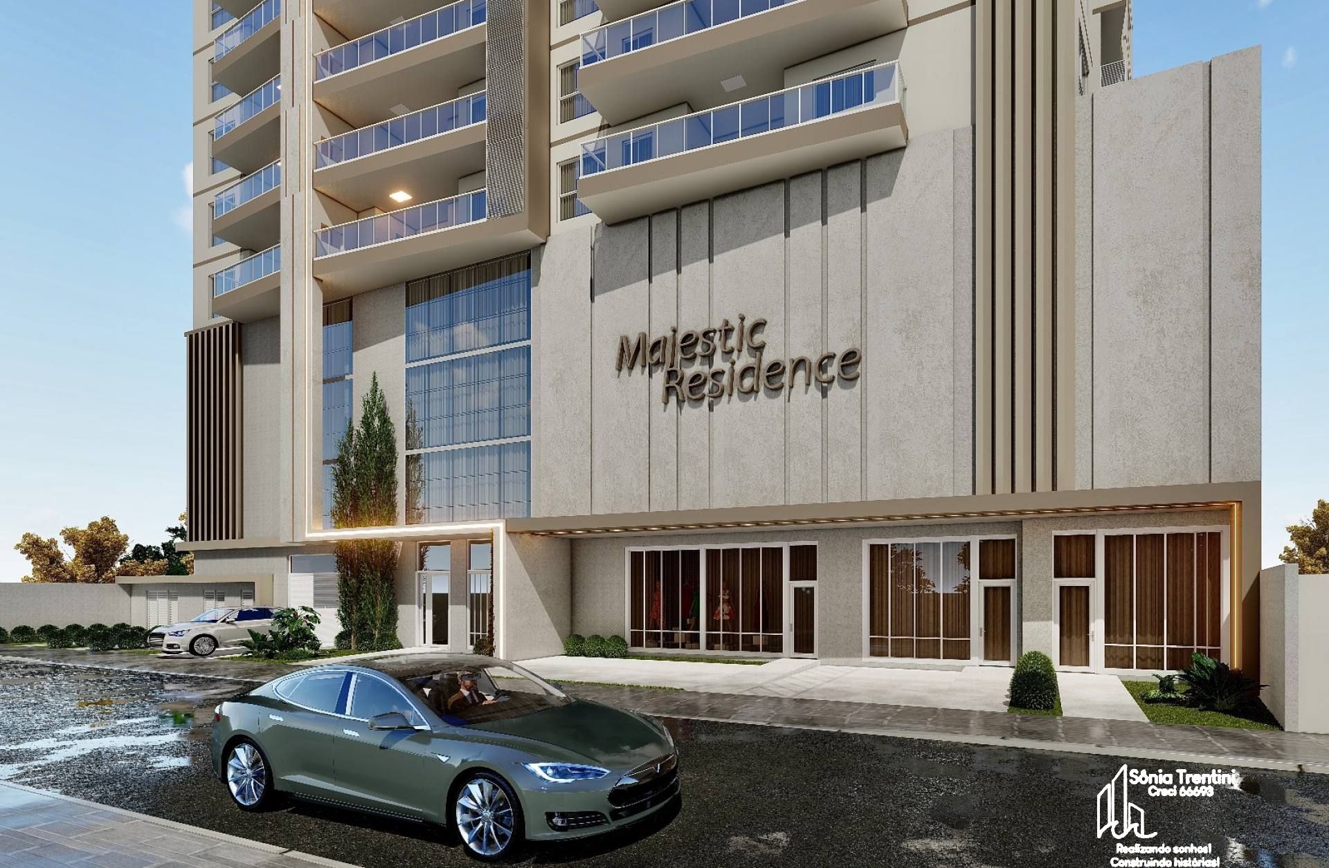 Residencial Majestic -Apartamento com 3 Dormitórios a 70m da Praia no Gravatá em Navegantes