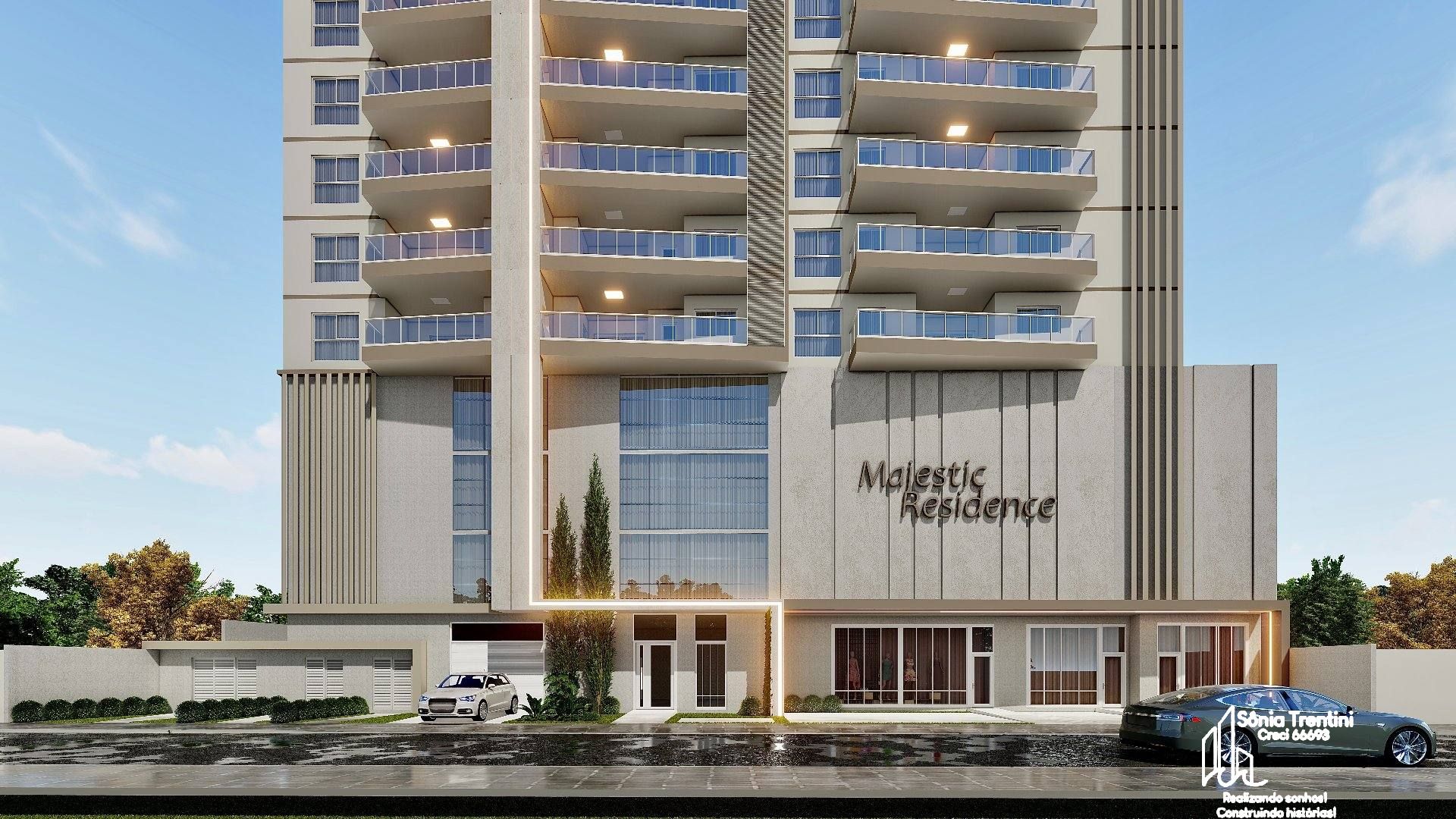 Residencial Majestic -Apartamento com 3 Dormitórios a 70m da Praia no Gravatá em Navegantes
