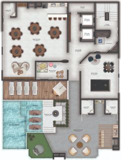 Apartamento Com 3 Dormitórios no  Gravatá em Navegantes