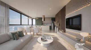 Apartamento Com 2 Suítes com Vista Mar em Balneário Piçarras