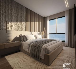 Apartamento Com 2 Suítes com Vista Mar em Balneário Piçarras