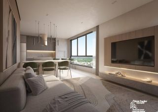 Apartamento Com 2 Suítes com Vista Mar em Balneário Piçarras