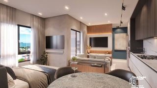 Apartamento Com 1 Suíte e 1 Dormitório no Itacolomi em Balneário Piçarras