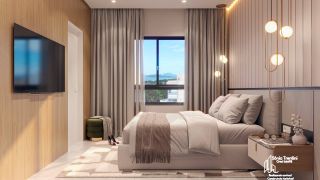 Apartamento Com 1 Suíte e 1 Dormitório no Itacolomi em Balneário Piçarras