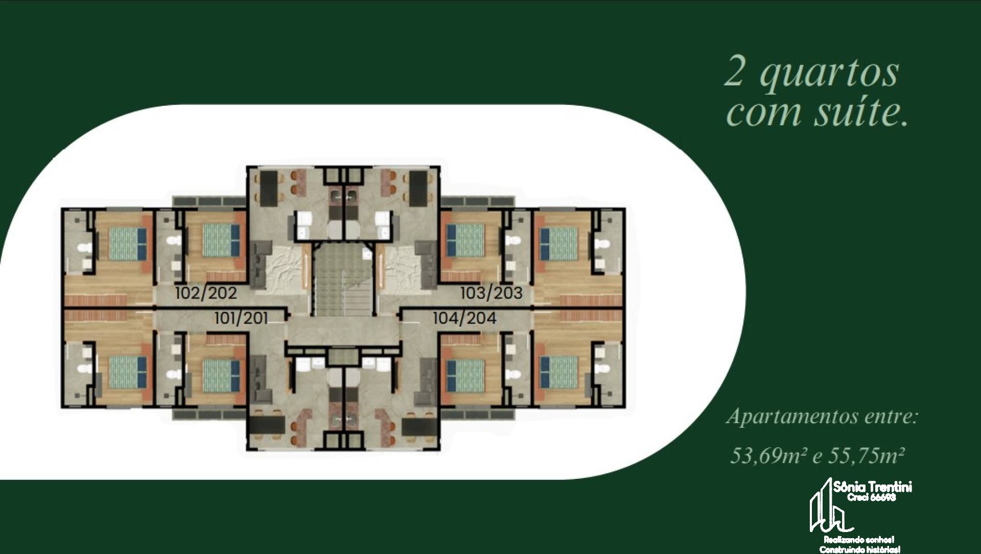 Apartamento Com 2 Dormitórios no Santo Antônio em Balneário Piçarras