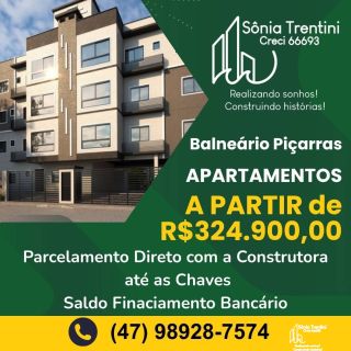 Apartamento Com 2 Dormitórios no Santo Antônio em Balneário Piçarras