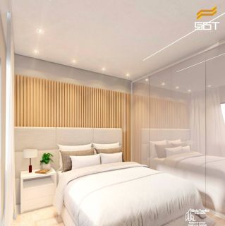 Residencial Praia do Sol - Apartamento Com 2 Suítes no Itacolomi em Balneário Piçarras