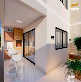 Residencial Praia do Sol - Apartamento Com 2 Suítes no Itacolomi em Balneário Piçarras