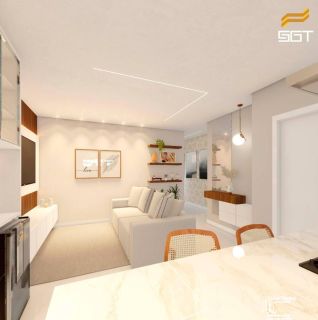 Residencial Praia do Sol - Apartamento Com 2 Suítes no Itacolomi em Balneário Piçarras