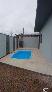 Casa Com 1 Suíte e 1 Dormitório Com Piscina no bairro Itajuba em Barra Velha