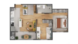 Itajuba Casamar - Apartamento Com 2 Dormitórios em  Itajuba em Barra Velha