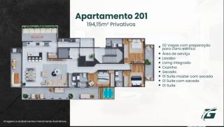 Residencial Verona Tower - Apartamento com 3 Suítes no em Balneário Piçarras