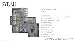 Residencial Syrah - Cobertura com 3 Suítes