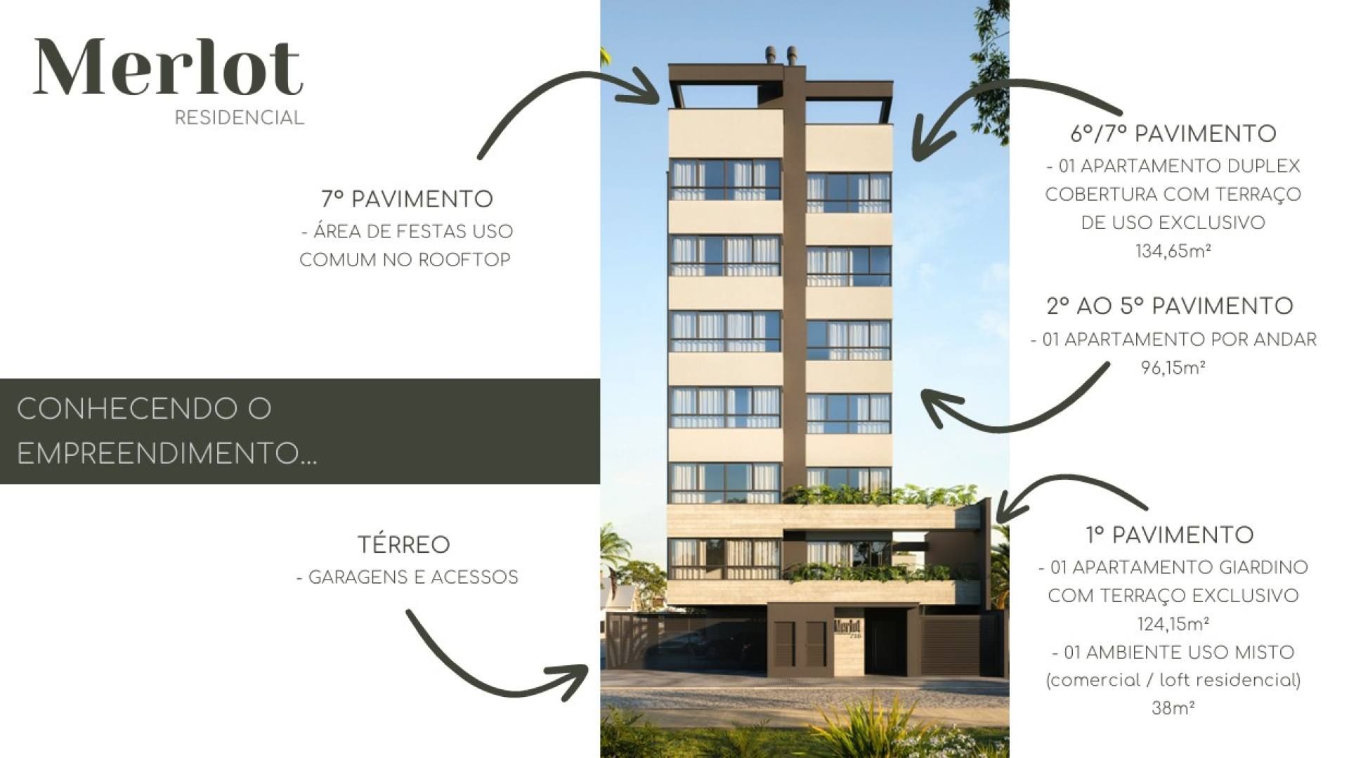 Residencial Merlot - Apartamento com 3 Dormitórios