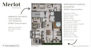Residencial Merlot - Apartamento com 3 Dormitórios
