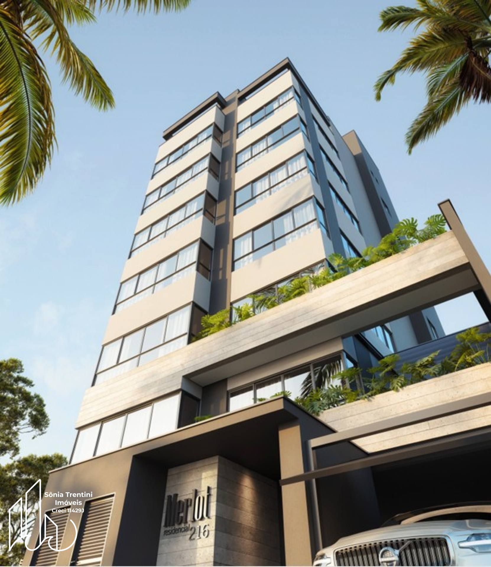 Residencial Merlot - Cobertura Duplex com 3 Dormitórios e 2 Vagas de Garagem