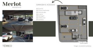 Residencial Merlot - Cobertura Duplex com 3 Dormitórios e 2 Vagas de Garagem