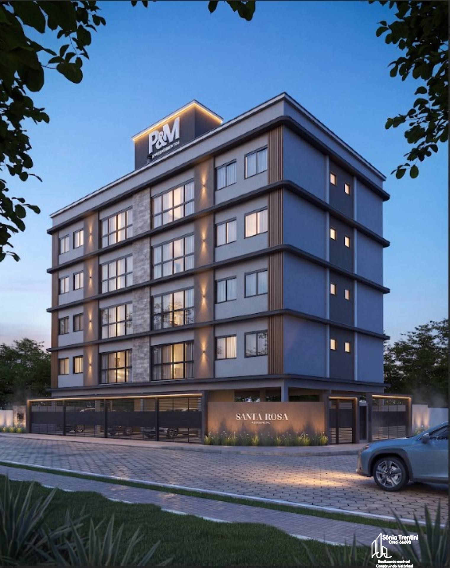 Residencial Santa Rosa - Apartamento com 1 Suíte e 1 Dormitório