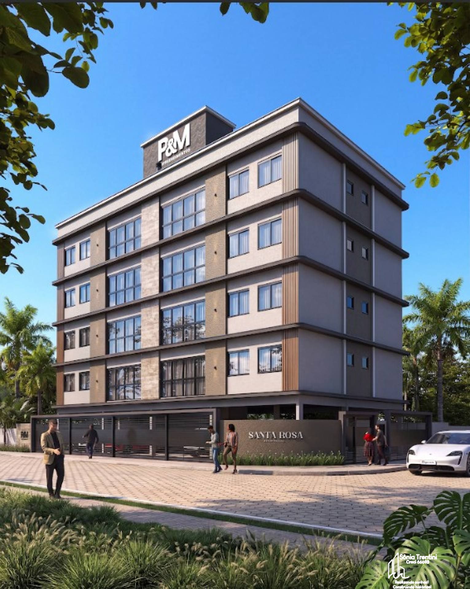 Residencial Santa Rosa - Apartamento com 1 Suíte e 1 Dormitório