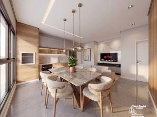 Residencial Santa Rosa - Apartamento com 1 Suíte e 1 Dormitório