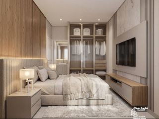 Residencial Santa Rosa - Apartamento com 1 Suíte e 1 Dormitório
