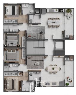 Residencial Saona - Apartamento Mobiliado