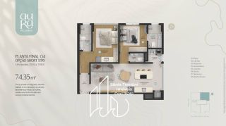 Residencial Aura - Apartamento com 3 Suítes em Balneário Piçarras