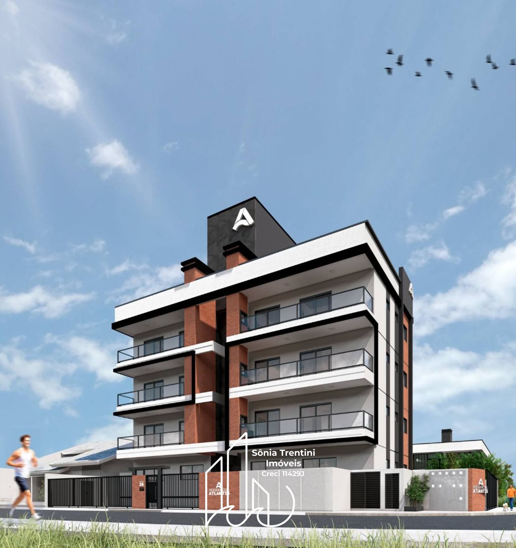 Apartamento com 2 Dormitório (1 Suíte) na Praia do Grant