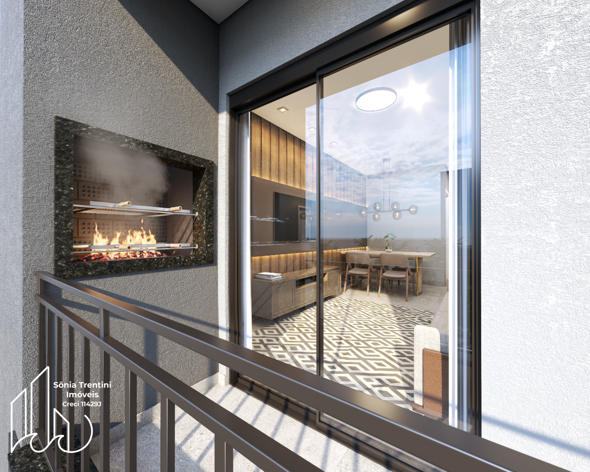 Residencial Dive Life - Apartamento cm 1 Suíte e 1 Dormitório