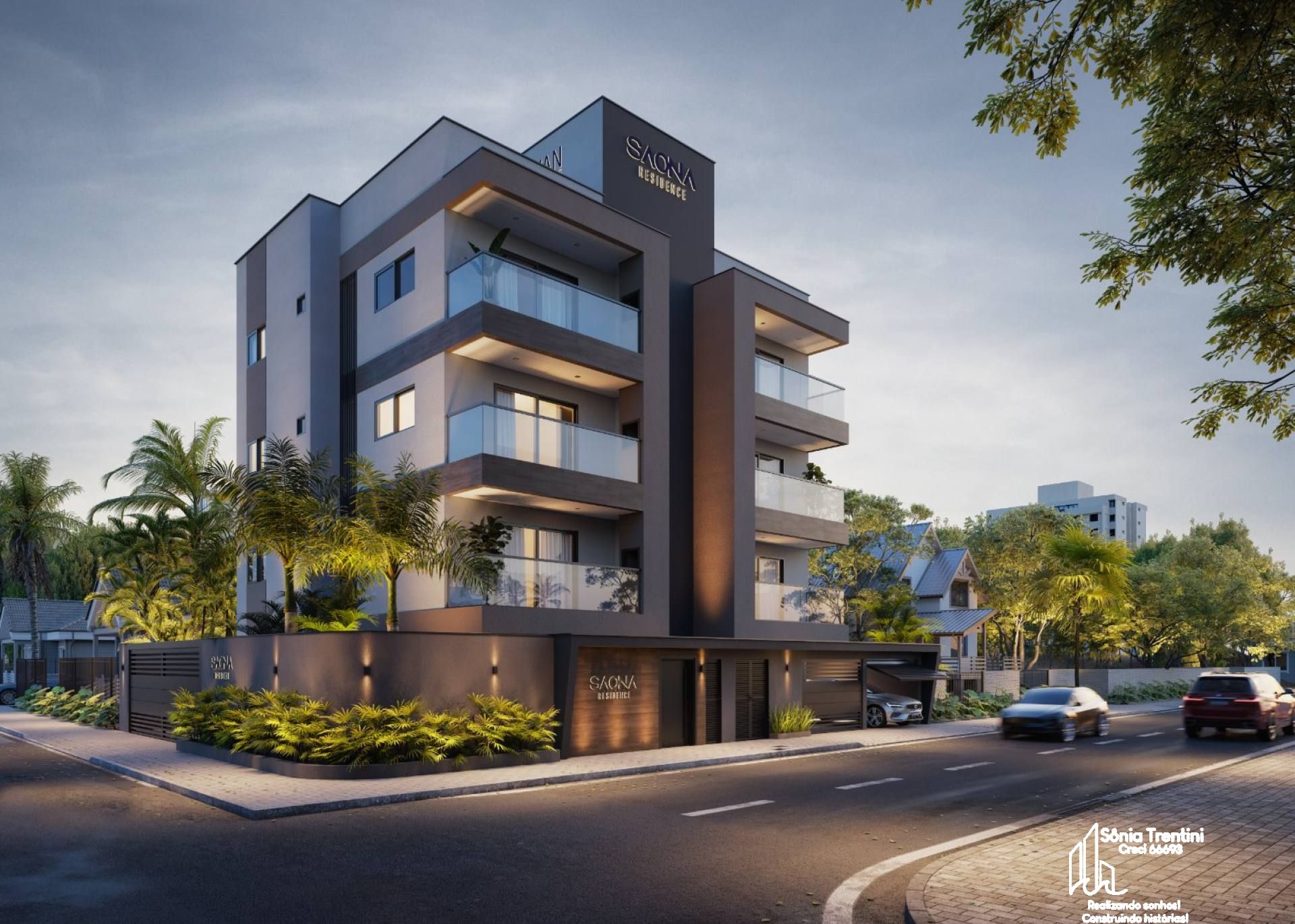 Residencial Saona - Apartamento Mobiliado com 2 Dormitórios a 350m da Praia