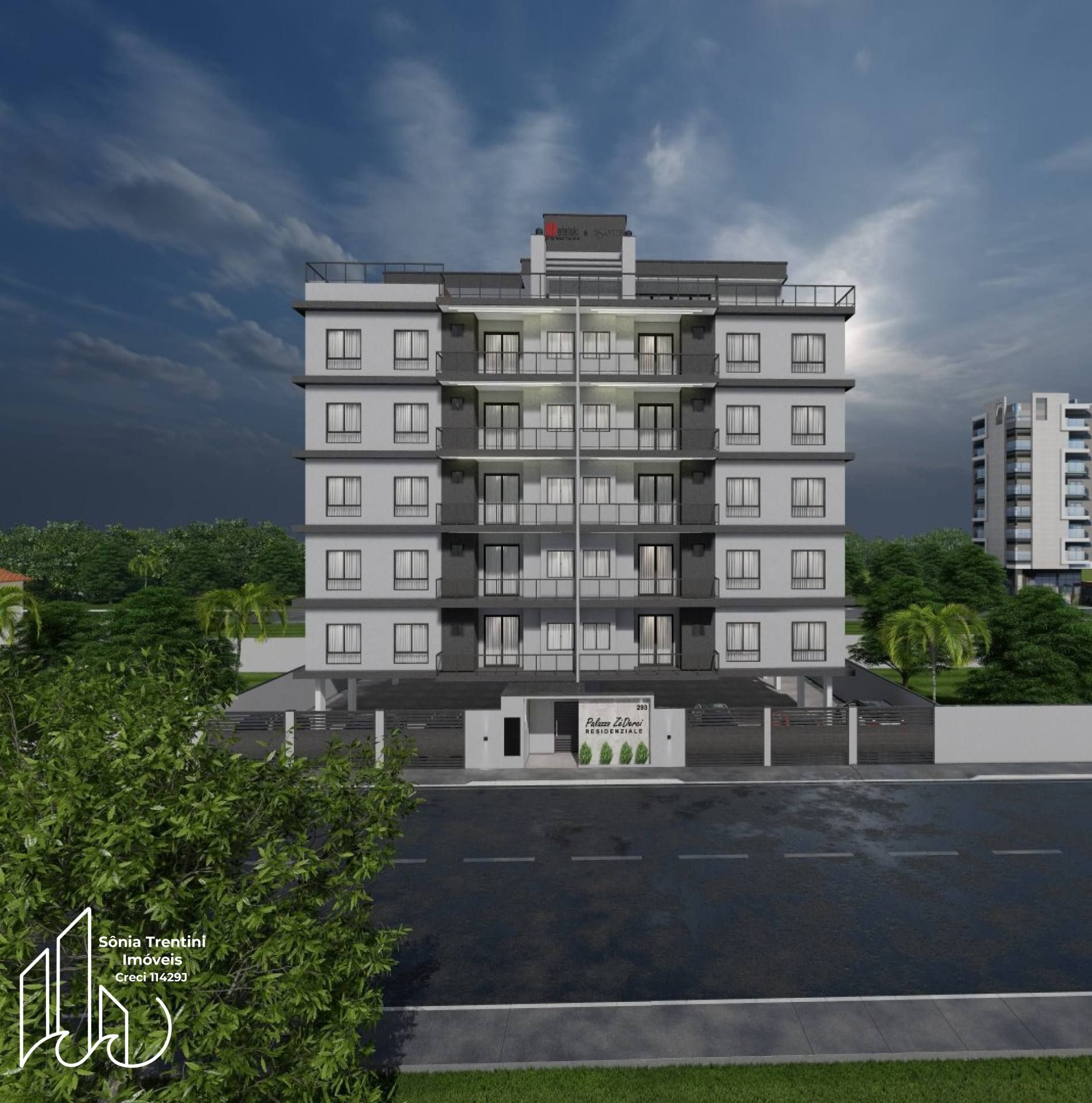 Palazzo Zé Dirci Residenza - Apartamento 2 Dormitórios em Itajuba - Barra Velha