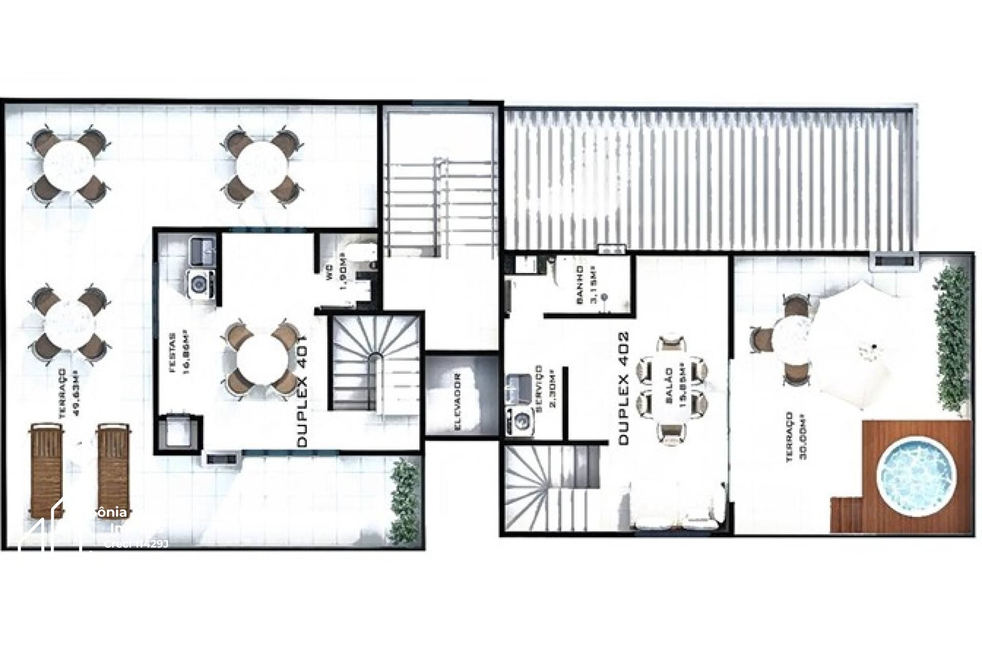 Residencial Green Beach - Cobertura Duplex em Itajuba - Barra Velha