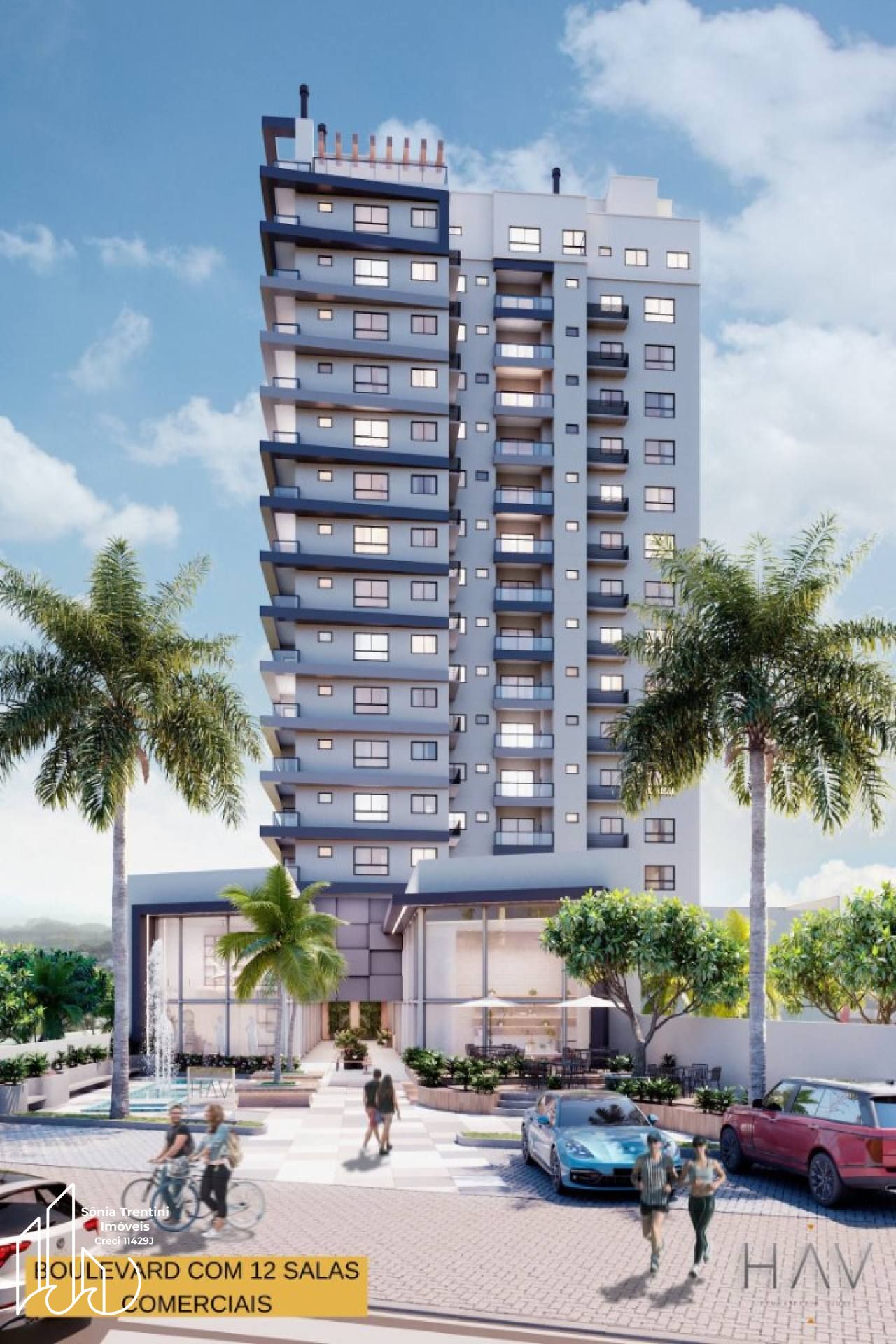 Hav Penha Club Praia - Apartamento Com 2 Suítes no Centro - em Penha