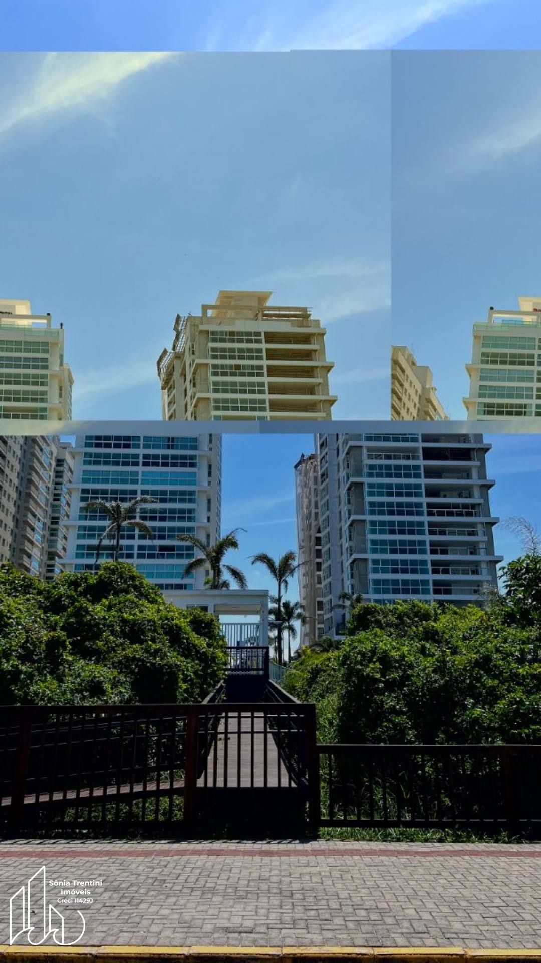Al Mare Beach Front - Apartamento Giardino com 3 Dormitórios