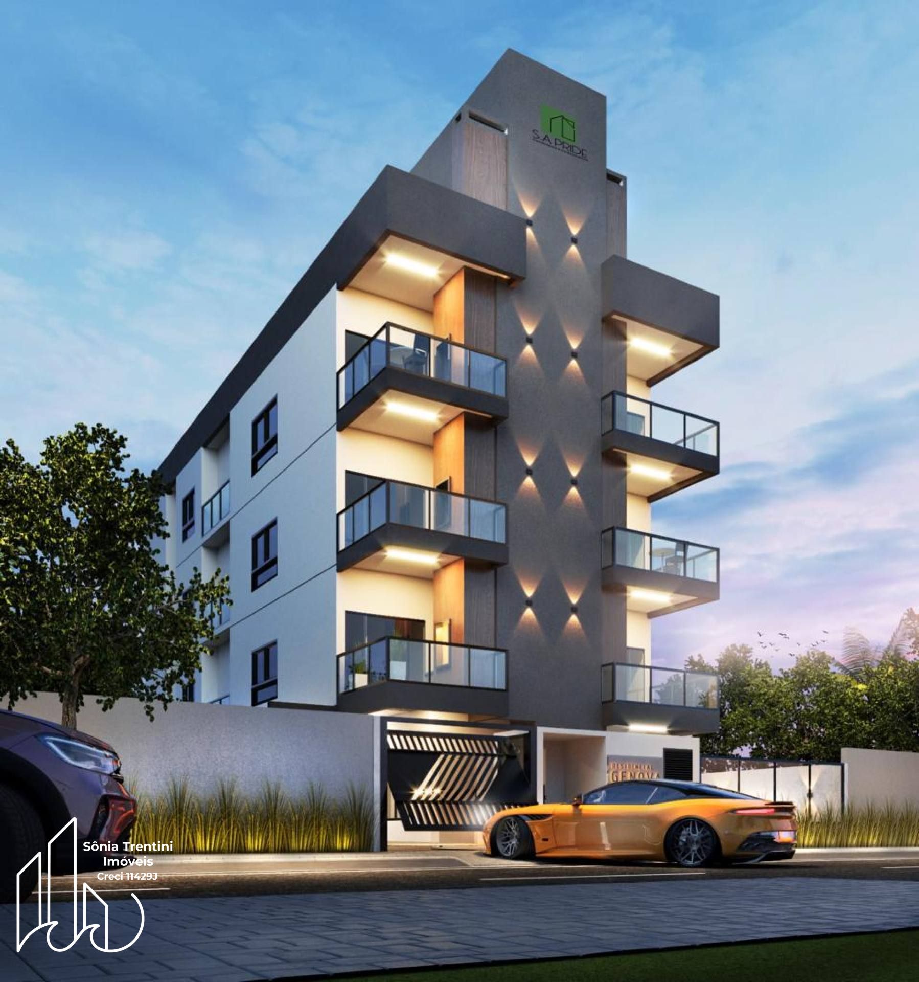 Residencial Gênova - Apartamento Pronto com 1 Suíte e 1 Dormitório em Balneário Piçarras