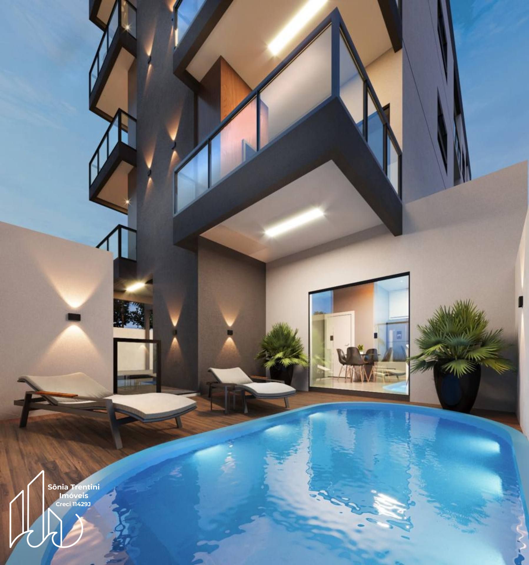 Residencial Gênova - Apartamento Pronto com 1 Suíte e 1 Dormitório em Balneário Piçarras