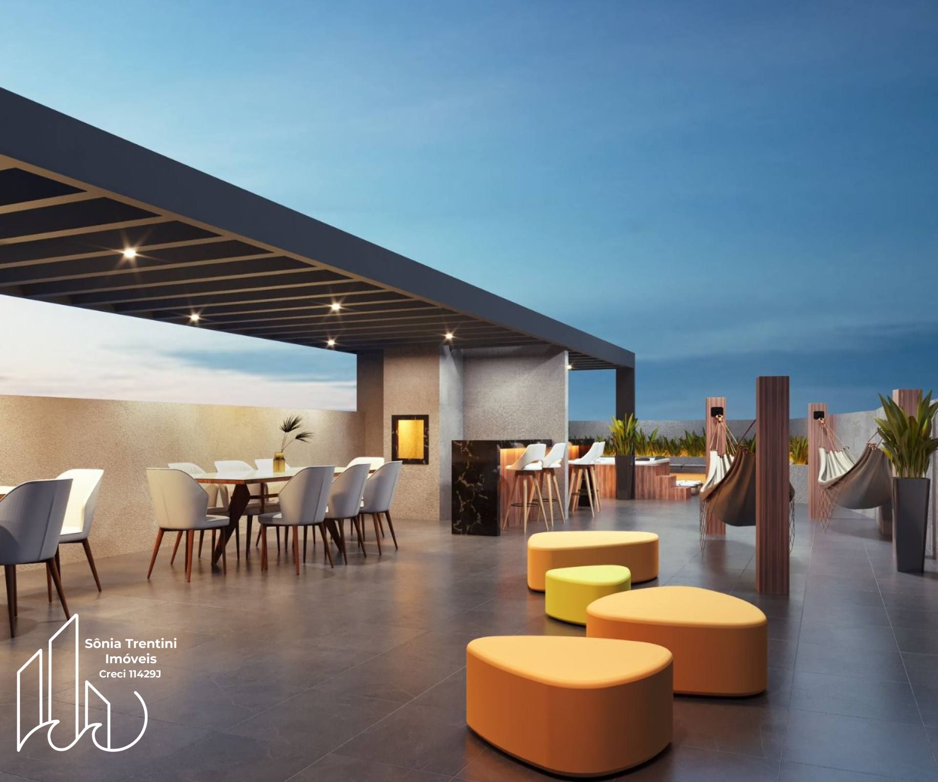 Residencial Florença - Apartamento com 1 Suíte e 1 Dormitório em Penha