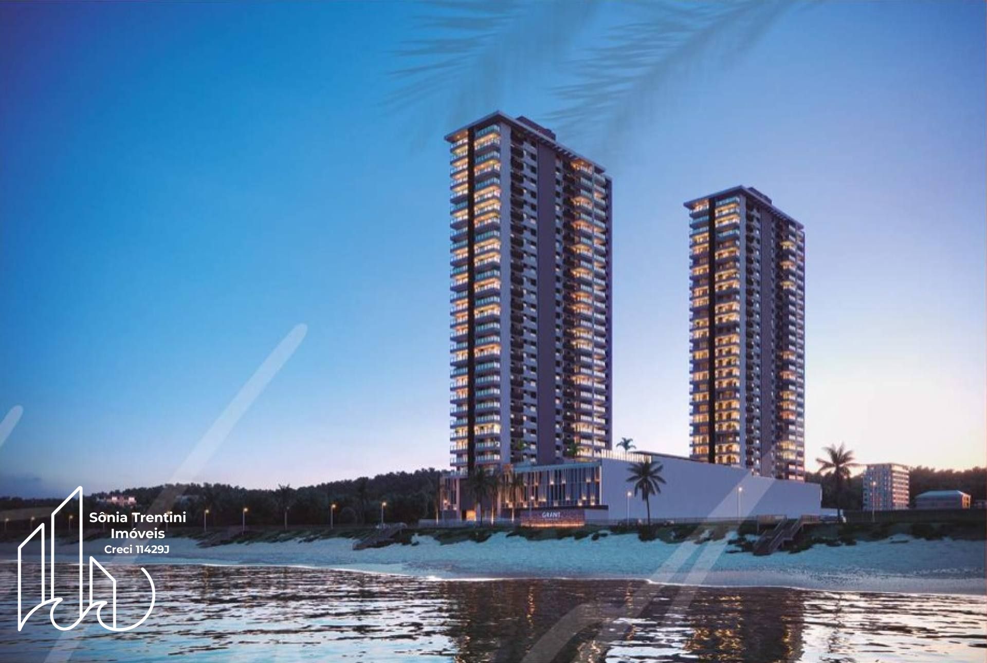 Grant Home Club - Apartamento com 3 Dormitórios Frente Mar em Barra Velha